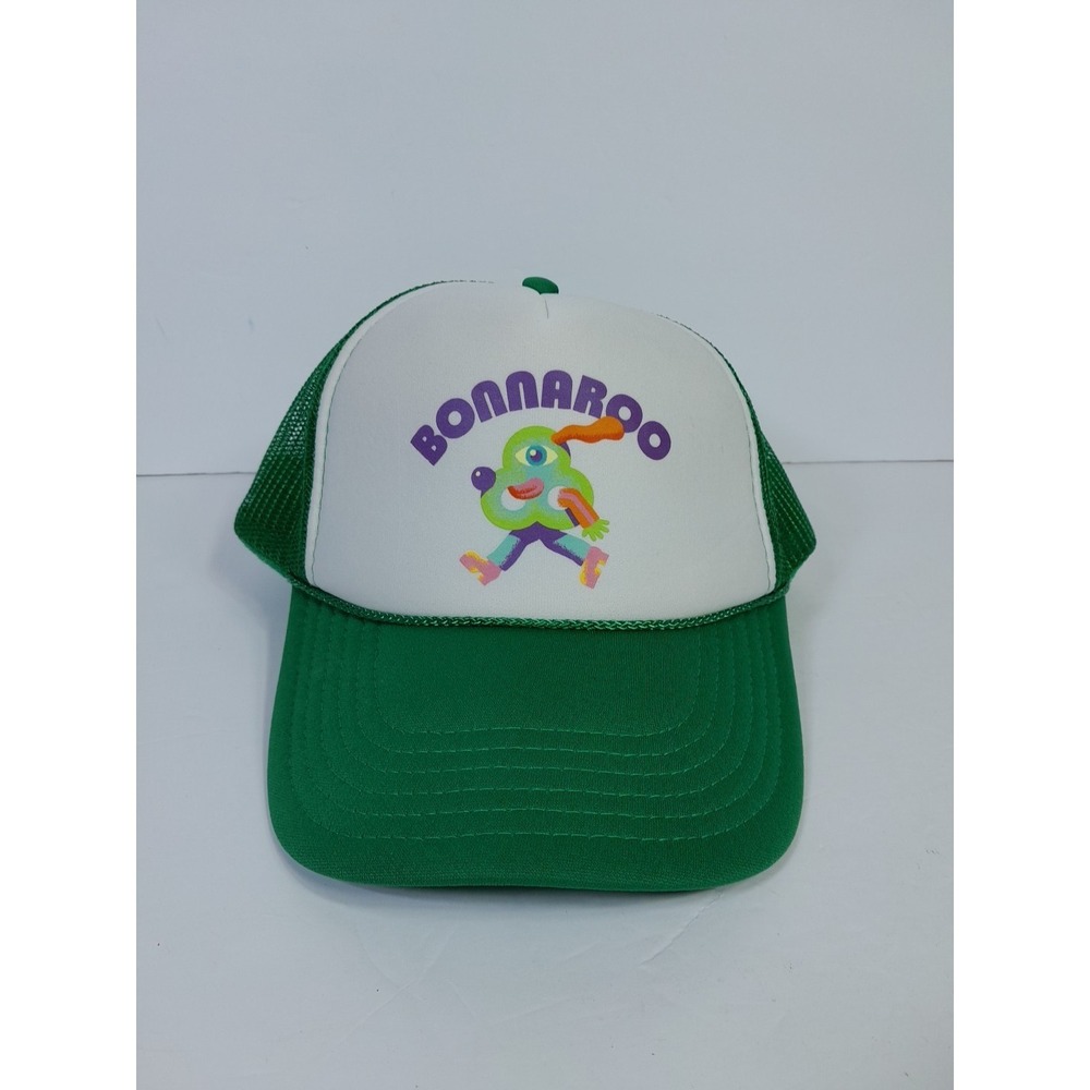 Vintage Bonnaroo Music Arts Festival Trucker mesh snapback rope hat Rare